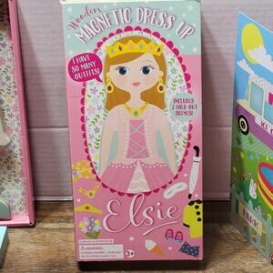 Wooden Magnetic Dress Up: Elsie 9.5"